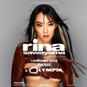Billets Rina Sawayama L'Olympia - Paris mercredi 15 février 2023