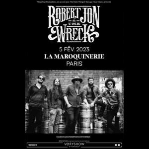 Robert Jon & The Wreck en concert à La Maroquinerie en 2023