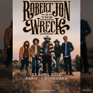 Robert Jon & The Wreck en concert Alhambra le 22 avril 2026
