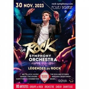 Rock Symphony Orchestra en concert aux Folies Bergère