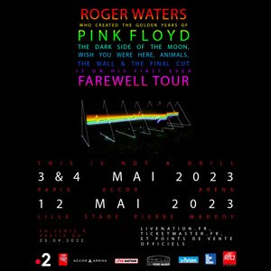 Roger Waters Accor Arena du 03 au 04 mai 2023