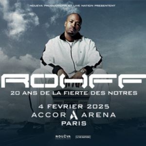 Rohff en concert à l'Accor Arena en février 2025