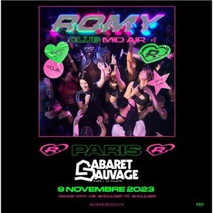 Romy en concert au Cabaret Sauvage en novembre 2023