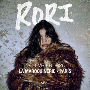 Rori en concert La Maroquinerie le 17 février 2026