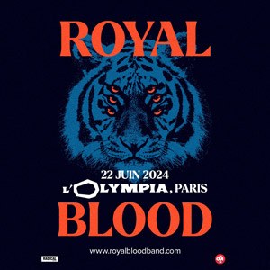 Royal Blood en concert à L'Olympia en juin 2024