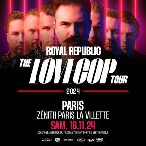 Royal Republic en concert au Zénith de Paris en 2024