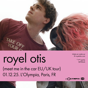 Royel Otis en concert L'Olympia le 1er décembre 2025