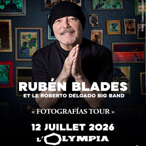 Rubén Blades Concert L'Olympia Paris 2026