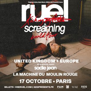 Ruel Concert La Machine du Moulin Rouge Paris 2026