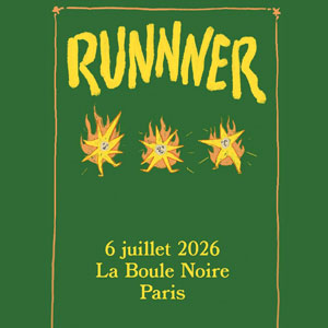 Runnner Concert La Boule Noire Paris 2026