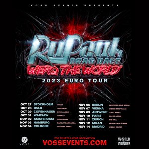 Rupaul's Drag Race Accor Arena - Paris vendredi 10 novembre 2023