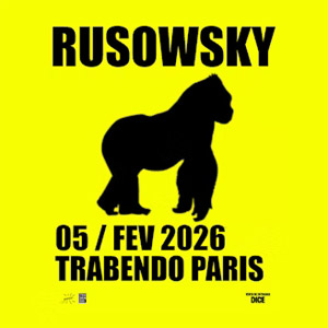 Rusowsky en concert Le Trabendo le 5 février 2026