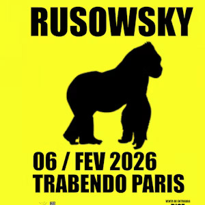 Rusowsky en concert Le Trabendo le 6 février 2026