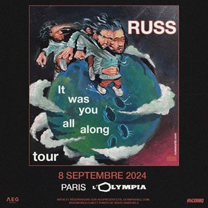Russ en concert à L'Olympia en septembre 2024