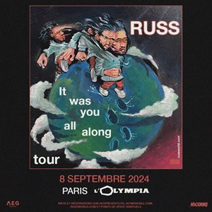 Russ en concert à L'Olympia en septembre 2024