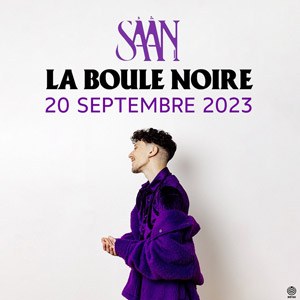 Saan en concert à La Boule Noire en septembre 2023