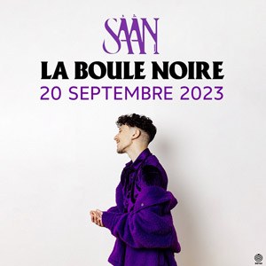 Saan en concert à La Boule Noire en septembre 2023