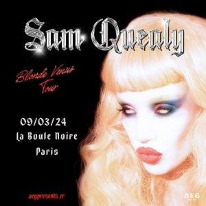 Sam Quealy en concert à La Boule Noire en 2024