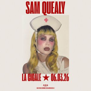 Sam Quealy en concert La Cigale en mars 2026