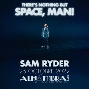 Sam Ryder en concert à l'Alhambra en octobre 2022