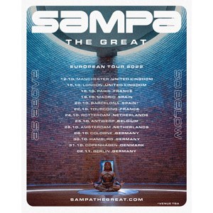 Sampa The Great en concert au Trabendo en 2022