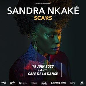 Sandra Nkaké en concert à Café de la Danse en 2023
