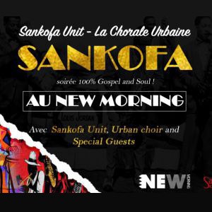 Sankofa Unit - La Chorale Urbaine en concert au New Morning