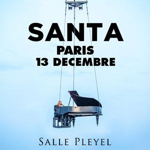 Santa en concert à la Salle Pleyel en décembre 2024