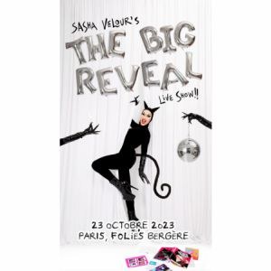 Sasha Velour au théâtre des Folies Bergère le 23 octobre 2023