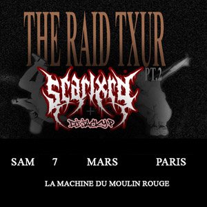 Scarlxrd en concert La Machine du Moulin Rouge en mars 2026