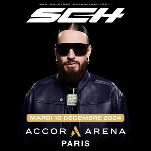 SCH en concert à l'Accor Arena en décembre 2024