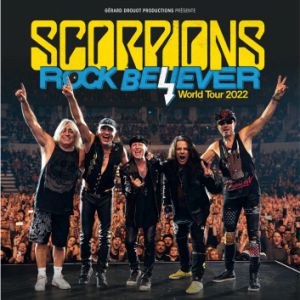Scorpions en concert à Accor Arena en mai 2022