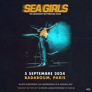 Sea Girls en concert au Badaboum en 2024