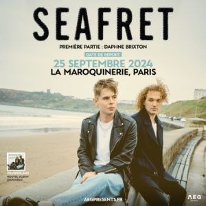 Seafret en concert à La Maroquinerie en septembre 2024