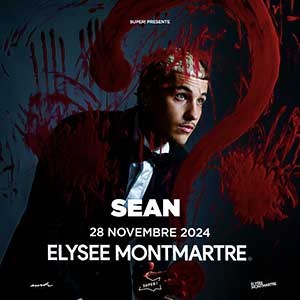 Sean en concert à l'Elysée Montmartre en 2024