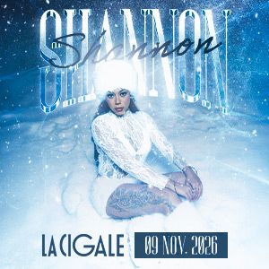 Shannon en concert La Cigale en novembre 2026