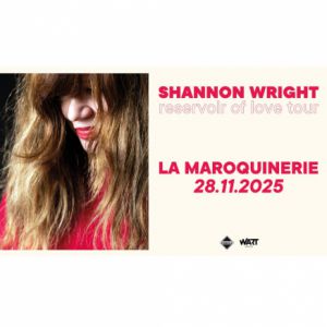 Shannon Wright en concert La Maroquinerie le 28 novembre 2025