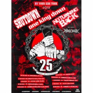 Shutdown + One King Down + No Turning Back Glazart - Paris mercredi 14 juin 2023