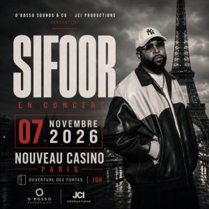 Sifoor Concert Nouveau Casino Paris 2026
