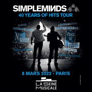 Simple Minds en concert à La Seine Musicale en mai 2022