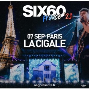 Six60 en concert à La Cigale le 7 septembre 2023