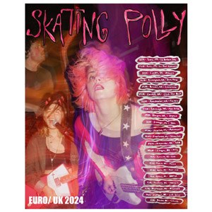 Skating Polly en concert au Point Ephemere en janvier 2024