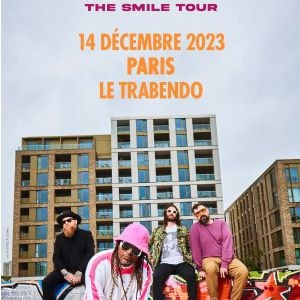 Skindred en concert au Trabendo en décembre 2023