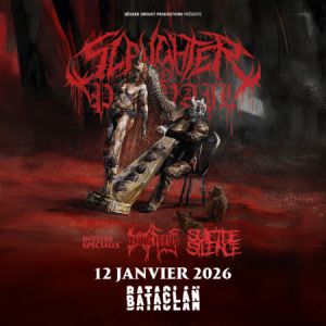 Slaughter To Prevail en concert Le Bataclan en janvier 2026
