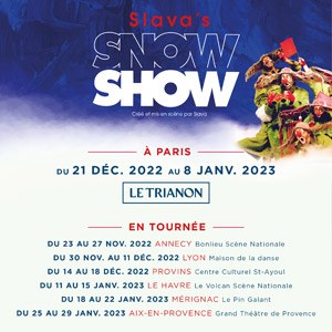 Slava's Snowshow revient sur la scène du Trianon en 2022