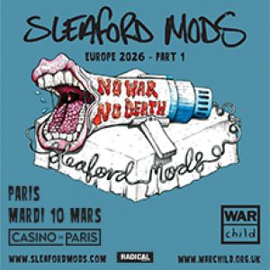 Sleaford Mods en concert Casino de Paris en mars 2026