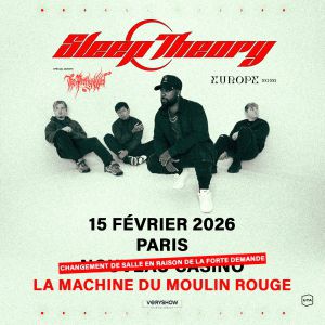 Sleep Theory en concert La Machine du Moulin Rouge en février 2026