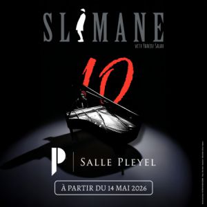 Slimane en concert Salle Pleyel du 14 mai au 07 juin 2026