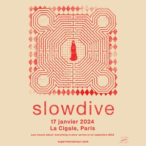 Slowdive en concert à La Cigale le 17 janvier 2024