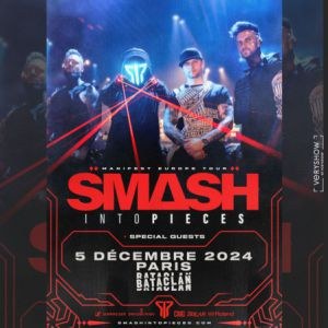 Smash Into Pieces en concert au Bataclan en 2024